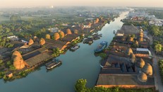 Theo dòng Cổ Chiên: Từ dòng sông mở cõi đến cách đô thị viết tiếp tương lai