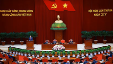 Phiên khai mạc Hội nghị lần thứ ba Ban Chấp hành Trung ương Đảng khóa XIV.