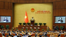 Quang cảnh phiên họp.