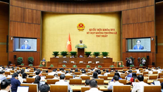 Quang cảnh phiên họp.