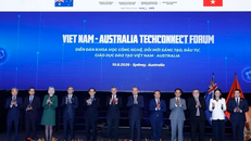 Tổng Bí thư, Chủ tịch nước Tô Lâm và các đại biểu dự Diễn đàn khoa học công nghệ, đổi mới sáng tạo, đầu tư, giáo dục đào tạo Việt Nam-Australia.