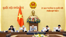 Chủ tịch Quốc hội Trần Thanh Mẫn phát biểu. 