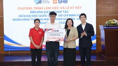 Một lá thư, một ước mơ và hành trình SHB nâng bước đến trường