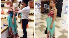 Lâm Chi Khanh lộ bụng bầu to 'vượt mặt' gây xôn xao