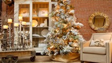 10 gợi ý trang trí cây thông thật lộng lẫy đón Giáng sinh 2015