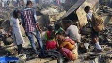 Hoả hoạn, 1.000 ngôi nhà tại Mumbai chìm trong biển lửa