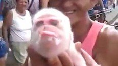 Kỳ lạ sinh vật mình lợn, mặt khỉ chào đời ở Cuba