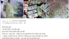 Facebook trở thành 'chợ rao vặt' tiền giả