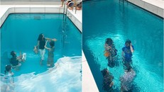 Có gì trong bể bơi ảo giác Nhật Bản và ngôi nhà kỳ quái ở Anh?
