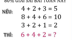 80% người giải sai phép toán cộng giả lập