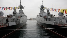 Nga điều chiến hạm mang tên lửa hành trình đến Địa Trung Hải