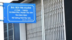 Học sử qua bảng thuyết minh tên đường
