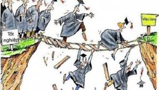 Bán trâu đi học, tân cử nhân giấu bằng đi làm công nhân