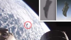 UFO ‘lượn lờ’ quanh Trạm Vũ trụ Quốc tế ISS