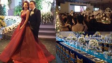 Toàn cảnh 'đám cưới ngàn sao' của Đinh Ngọc Diệp - Victor Vũ