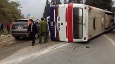 Hé lộ nguyên nhân vụ lật xe khách kinh hoàng tại Sa Pa sáng 16/3