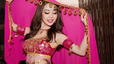 Mê mẩn 'cô dâu 8 tuổi' Jennifer Phạm eo thon, múa bụng nóng bỏng