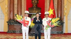 Hai Thứ trưởng Bộ Công an được phong quân hàm Thượng tướng