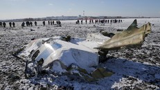 Hé lộ kết quá phân tích hộp đen máy bay Flydubai rơi ở Nga