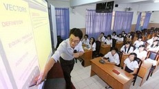 Vĩnh Phúc: Thí điểm dạy Toán bằng tiếng Anh ở cấp Trung học