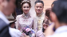 Lộ thiệp cưới 'cổ tích Châu Âu' của Victor Vũ và Đinh Ngọc Diệp