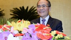 Quốc hội nhất trí miễn nhiệm Chủ tịch Quốc hội Nguyễn Sinh Hùng