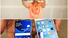 Ném rơi từ 6m xuống, Galaxy S7 edge hay iPhone 6S Plus nát bươm?