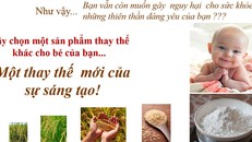 FDA đề xuất giới hạn thạch tín trong bột gạo trẻ em
