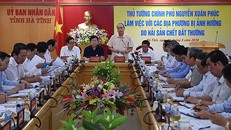 Thủ tướng chỉ đạo giải quyết sự cố hải sản chết bất thường