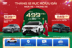 Geely Việt Nam triển khai chương trình 'May mắn cùng Geely | Mua xe - Trúng xe' và hoàn thiện mạng lưới gần 50 đại lý toàn quốc