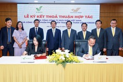 V-Green hợp tác Vietnam Post triển khai hơn 16.000 tủ đổi pin và 2.000 trụ sạc xe điện trên toàn quốc
