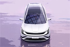 Škoda giới thiệu phác thảo ngoại thất của mẫu SUV điện 7 chỗ hoàn toàn mới Peaq