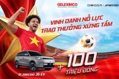 Tỏa sáng tại chung kết Asean Cup 2026, Nguyễn Xuân Son được trao tặng JAECOO J5 EV Flagship