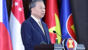 Tổng Bí thư Tô Lâm phát biểu. Ảnh: Thống Nhất/TTXVN.