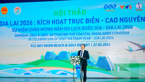 Ông Phạm Anh Tuấn – Chủ tịch UBND tỉnh Gia Lai: cần biến tiềm năng du lịch thành động lực tăng trưởng.