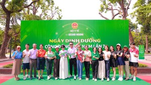 Ngày Dinh dưỡng cộng đồng Việt Nam lần 7: Khuyến khích lối sống lành mạnh