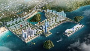 Tổ hợp Crystal Holidays Harbour Vân Đồn sở hữu vị trí kim cương bên Vịnh Bái Tử Long