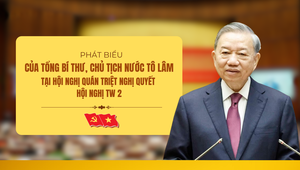 Phát biểu của Tổng Bí thư, Chủ tịch nước Tô Lâm tại Hội nghị quán triệt Nghị quyết Hội nghị TW 2