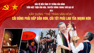 Bảo vệ nền tảng tư tưởng của Đảng trên mặt trận văn hóa, truyền thông trong thời đại số - Bài 4: Xây dựng “thế trận văn hóa” - Cái đúng phải hấp dẫn hơn, cái tốt phải lan tỏa mạnh hơn