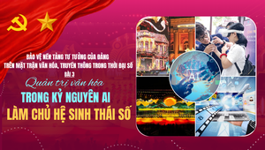 Bảo vệ nền tảng tư tưởng của Đảng trên mặt trận văn hóa, truyền thông trong thời đại số - Bài 3: Quản trị văn hóa trong kỷ nguyên AI: Làm chủ hệ sinh thái số