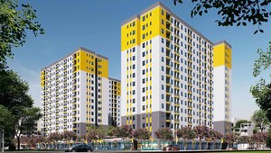 Phối cảnh dự án nhà ở xã hội Bcons tại phường Tân Uyên