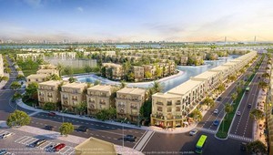 Nhà phố song diện Vũ Yên sở hữu 2 mặt tiền, mang lại chất sống khác biệt.