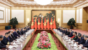 Tổng Bí thư, Chủ tịch nước Tô Lâm hội đàm với Tổng Bí thư, Chủ tịch nước Trung Quốc Tập Cận Bình. Ảnh: Thống Nhất/TTXVN.