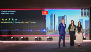 LUMIÈRE Orient Pearl - đại diện xuất sắc của dòng LUMIÈRE series - đạt giải thưởng 5 sao tại hạng mục Residential High-Rise Development, APPA 2026