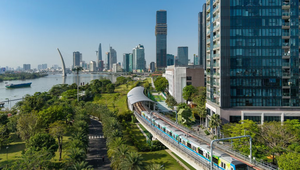 Mô hình TOD (Transit-Oriented Development) - xu hướng phát triển đô thị tất yếu trên toàn thế giới. Ảnh: PV