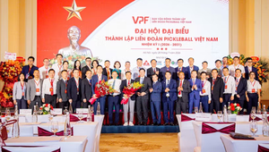 Bộ Nội vụ chính thức cho phép thành lập Liên đoàn Pickleball Việt Nam, đánh dấu bước phát triển quan trọng của môn thể thao này tại Việt Nam. (Ảnh: BTC)