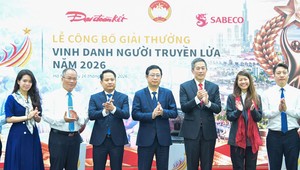 Công bố giải thưởng “Vinh danh người truyền lửa” năm 2026, tôn vinh những cá nhân góp phần vào sự phát triển chung của đất nước 