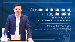 Tiên phong từ đội ngũ báo chí, trí thức, văn nghệ sĩ trong thực hiện Nghị quyết Đại hội XIV
