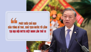 Phát biểu chỉ đạo của Tổng Bí thư, Chủ tịch nước Tô Lâm tại Đại hội MTTQ Việt Nam lần thứ XI