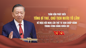 Phát biểu của Tổng Bí thư, Chủ tịch nước Tô Lâm tại phiên Bế mạc Hội nghị Trung ương lần thứ Tư Ban Chấp hành Trung ương Đảng khóa XIV